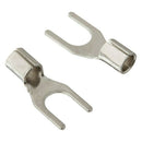 200Pcs SNBS2-4 AWG 16-14 Wire Connector Non Insulated Fork Terminals R3M3