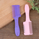 1Pc Hair Razor Comb Trimming Comb Double-sided Blade Thinning Hairdressing  ME