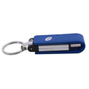 16GB USB 2.0 Keychain Memory Stick Leather Case Blue J9N1