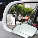 2* Car Adjustable RV Blind Spot Mirror Glass Exterior Rear Side View Accessories