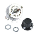 1P6T 1 Pole 6 Throw Rotary Switch Channel Selector for Control Unit