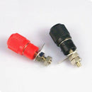 20pcs Red + Black 4mm Banana Socket Binding Post Nut Banana Plug Jack Connector