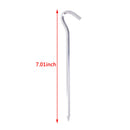 5 Pcs Alloy Tent Stakes Pegs Heavy Duty Nail Head 7.01inch Solid Steel Me %x