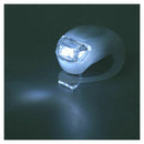 Silicone Bike Bicycle Rear Wheel LED Flash Light White