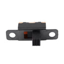50 Pcs ON/ON 2 Position 1P2T SPDT Mini Panel Slide Switch Solder Lug SS12F1