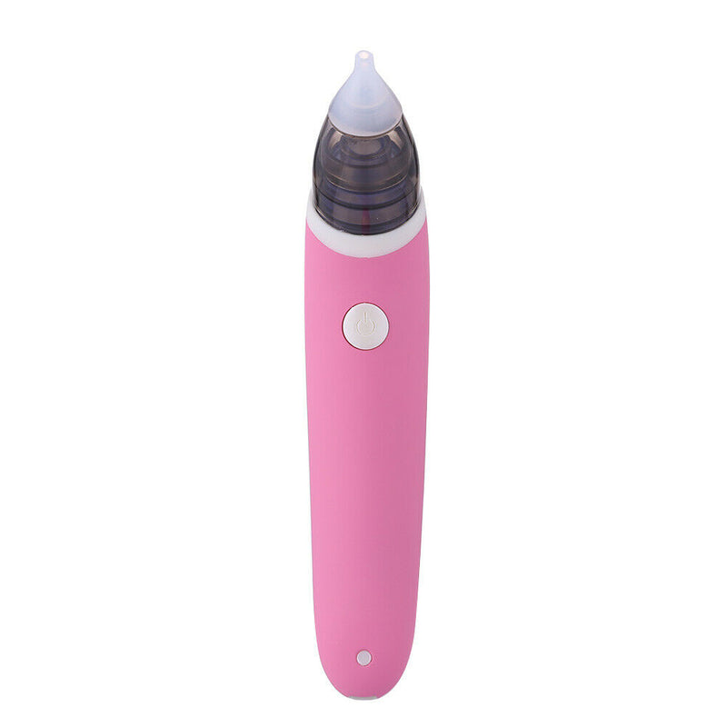 Infant Baby Electric Nasal Aspirator Sucker Nose Cleaner Protector (Pink)