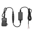 CS-665A1 Motorcycle Dual USB Charger Handlebar Mirror 3.1A USB Power Socket
