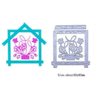 DIY Wood Frame Flower Cutting Dies Stencil Scrapbooking Embossing Craft