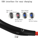 Hand Free Usb Personal Fan- Portable Handheld Mini Led Fan Headphone Design J6H3