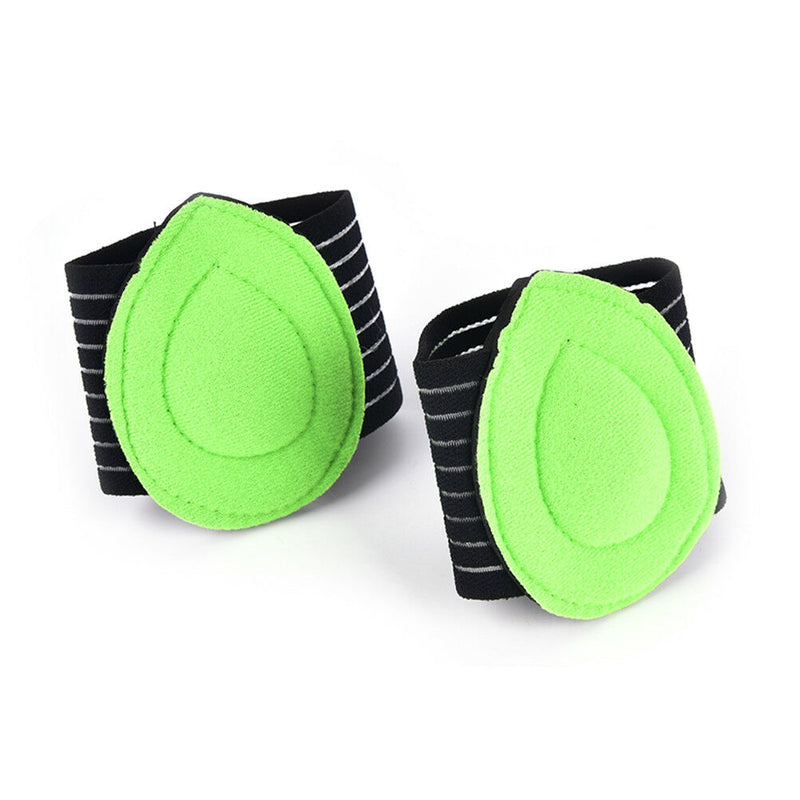 2pc Thickening Count Foot Cushioned Arch Supports with Shock Absorbing Core SE