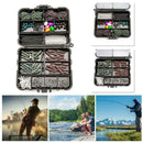 Fishing Tackle Carp Case Lead Clips Hooks Swivels Shrink Rig Tube Terminal Y3G5