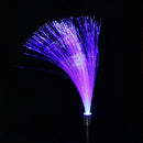 2pcs Solar Power Optical Fiber Light Color Change Lawn Garden Decor Lamp
