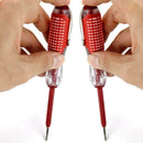 100-500V 2 in 1 Electrical Tester Pen Power Voltage Detector Probe Screwdr A