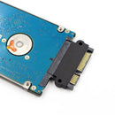 Straight 22Pin SATA Male Port to 22Pin Female Port SATA HDD SSD Adapter