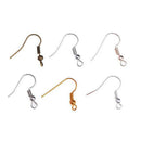 120pcs DIY Wire Earring Hooks For DIY Earrings Findings 6 Colors