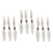 9x RC Propeller for WLtoys XK X450.0005 RC Airplane Spare Parts Accs White