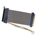 Power PCI-E Riser 16X to 16X M/F Extension Cable Lead Card Adapter Converter