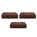 3 Pieces Stretch Sofa Seat Cushion Protector Couch Slipcovers Armchair Cover