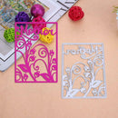 Flower Frame Metal Cutting Dies Stencils DIY Scrapbooking Paper Craft Card