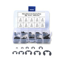 160PCS E-Clip & Retaining Ring Assortment Kit 2 3 4 5 6 7 8 9 10 12mm Circlip