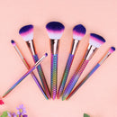 7pcs Corn Makeup Brushes Eyebrow Eyeliner Blush Cosmetic Concealer Tools