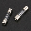 10Pcs 250V 0.2A 200mA Quick Fast Blow Glass Fuses Tubes 5mm x 20mm