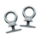 2x Marine Boat*Kayak Screws Leash Holder Eyelet Fitting Bolt Accessories