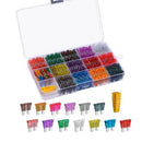 130Pcs Standard Blade Car Fuse Assortment,1A 2A 3A 4A 5A 7.5A 10A 15A 20A 2