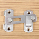 Stainless Steel Hasp Latch Lock Sliding Door Simple Convenience Window Cabi R5W2