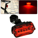 New 3x 5 LED Bicycle Light Bike Lights Set Bicycle Bike Light BX