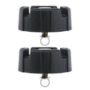 2x Gas Cap Fuel Oil Tank Cover for Marine 2-Storke Outboard Engine 12L 24L