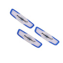 3Pcs Silicone Tennis Racquet Vibration Dampeners Shock Absorber Damper Blue