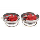 2xHydraulic Bearing CPU Cooling Fan Heatsink Radiator for Intel LGA 775 1156