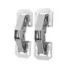 2Pcs Soft Close Kitchen Cupboard Cabinet Wardrobe 90degree Door Hinges & Sc M2X9