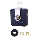 2 Sets Clock Motor Movement Silent Wall Clock Long Shaft Parts w/ Hanger