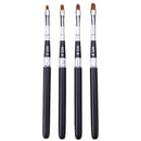 Monja Detachable Nail Acrylic Brush Polyethylene Gel Gel Extension Builder