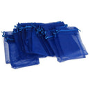 24PCS Candy Gift Bag Pouch Wedding Party Favour Royal Blue Gauze Hot X9R9