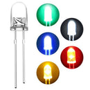 300pcs 3mm/5mm Light Emitting Diode LED Lamp Assorted Kit White Red Green BlR5N1