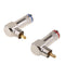 High Quality 2 RCA F Splitter Male Plug to Female Jack Adapter Audio Cable