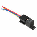 Automotive Relay DC 12V Car 5 Pin 5 Wires w/Harness Socket Car Relays w/ Socket