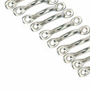 Pack of 10 Pad Eye, Eye Straps, Tie Down, Kayak Deck Loops, Tie Down Anchor