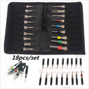 18Pcs Wire Terminal Removal Tool Car Electrical Wiring Crimp Connector Pin Tool