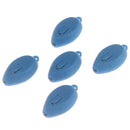 5pcs Mini UV Keychain LED Key Ring Flash Flashlight Torch Anti Blue Light Lam@