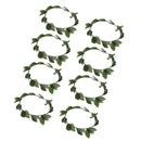 8pcs Greek Roman Goddess Leaves Laurel Wreath Headband Fancy Dress Hairbands