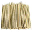 100 x SKEWERS IN BAMBOO (CARDED) Size 250mm O6V3