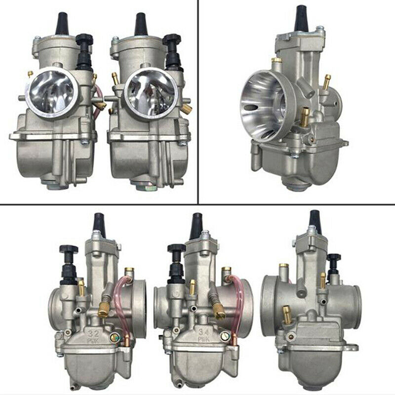 34mm Universal Motorcycle 34 PWK 34mm Carburetor For Keihin OKO Fit Race Sco Cy