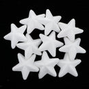 10x Party Star Polystyrene Foam Oraments DIY Decors Christmas Hanging Props