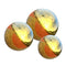 3 Pieces Garden Sphere Stainless Steel Gazing Ball Set, Ranging From 138mm to