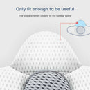 Sleep Cushion Lumbar Support Pillow Adjustable Height Home Pregnancy Pain Relief