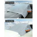 Car Windshield Snow Cover PEVA Cotton Winter Ice Frost Guard Sunshade Protector